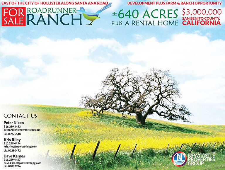 Roadrunner Ranch sold property